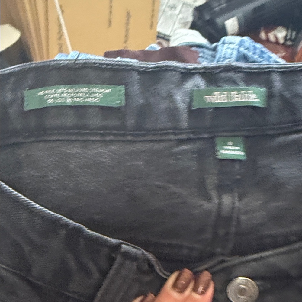 Wild Fable Mid 90a relaxed straight black jeans